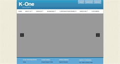 Desktop Screenshot of k-one.com